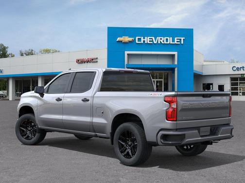 Sterling Gray Metallic 2026 Chevrolet Silverado 1500 Custom