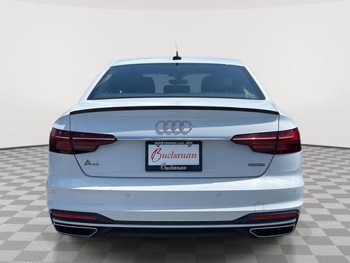WHITE 2024 Audi A4 45 S line Premium Plus
