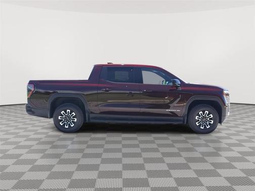 Dark Ember Metallic 2026 GMC Sierra EV Standard Range Elevation
