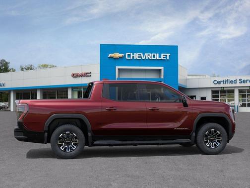 Dark Ember Metallic 2026 GMC Sierra EV Standard Range Elevation