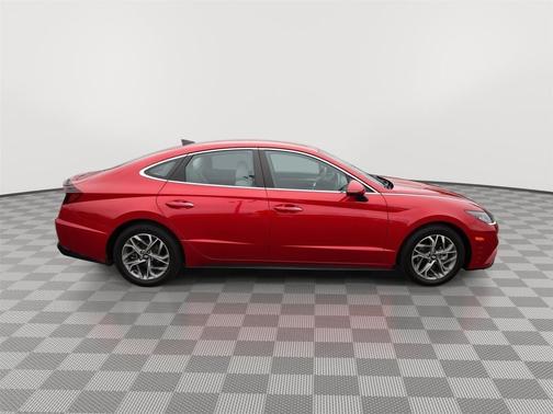 Calypso Red 2020 Hyundai SONATA SEL