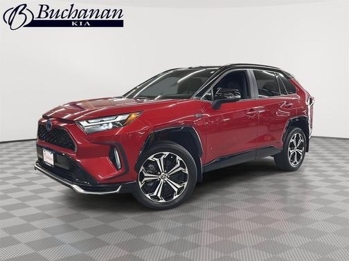 Supersonic Red/Midnight Black Metallic 2023 Toyota RAV4 Prime XSE