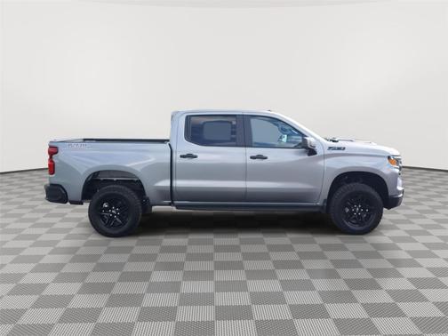Sterling Gray Metallic 2026 Chevrolet Silverado 1500 Custom Trail Boss