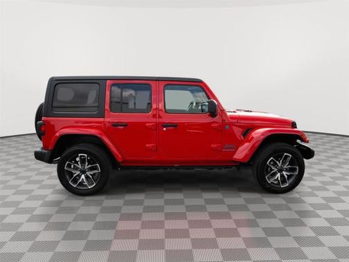 Firecracker Red Clearcoat 2024 Jeep Wrangler 4xe Sport S