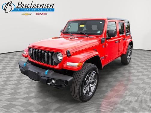 Firecracker Red Clearcoat 2024 Jeep Wrangler 4xe Sport S