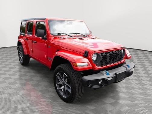 Firecracker Red Clearcoat 2024 Jeep Wrangler 4xe Sport S