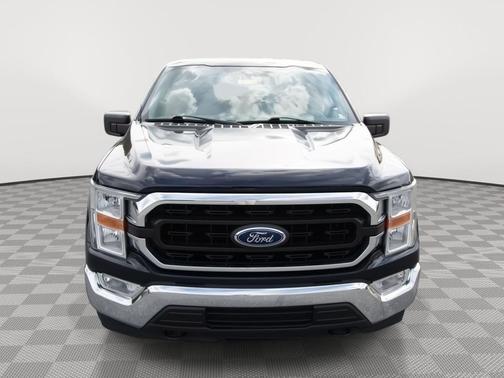 Antimatter Blue Metallic 2021 Ford F-150 XLT