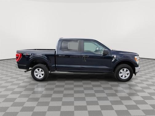 Antimatter Blue Metallic 2021 Ford F-150 XLT
