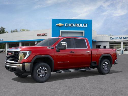 Volcanic Red Tintcoat 2026 GMC Sierra 2500 SLT