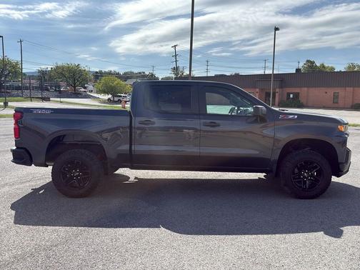 Shadow Gray Metallic 2022 Chevrolet Silverado 1500 Limited Custom Trail Boss