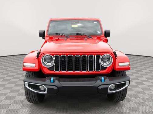 Firecracker Red Clearcoat 2024 Jeep Wrangler 4xe Sahara