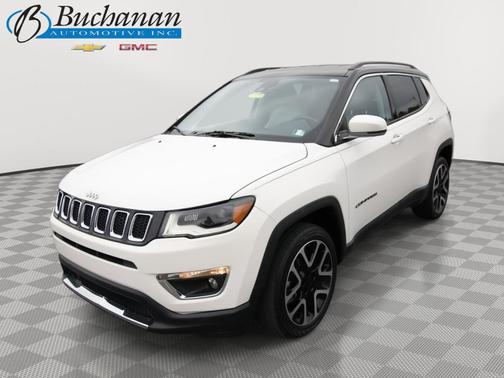 White Clearcoat 2021 Jeep Compass Limited