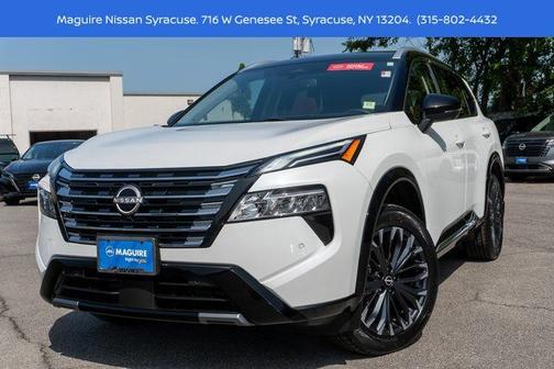 Wht Blk Roof 2024 Nissan Rogue Platinum