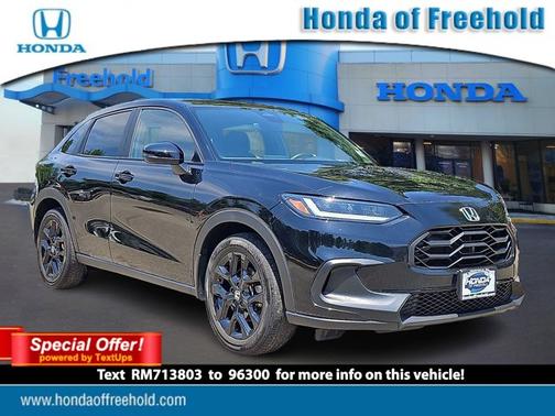 Crystal Black Pearl Bk 2024 Honda HR-V Sport