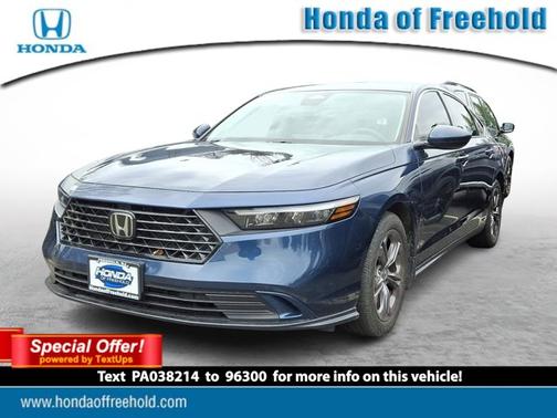 Canyon River Blue Metallic 2023 Honda Accord EX