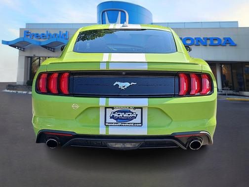 Green 2020 Ford Mustang EcoBoost Premium