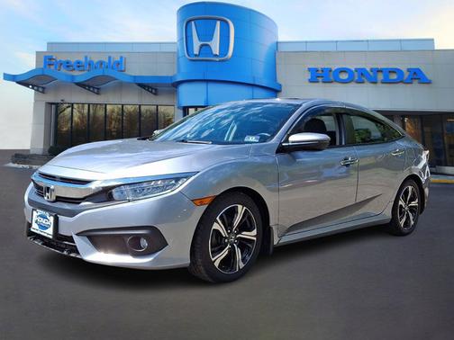 Lunar Silver Metallic 2017 Honda Civic Touring