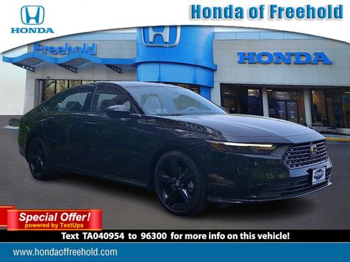 Crystal Black Pearl 2026 Honda Accord Hybrid Sport-L