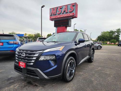 Deep Ocean Blue Pearl 2025 Nissan Rogue SV