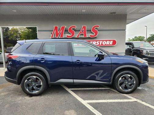 Deep Ocean Blue Pearl 2025 Nissan Rogue SV