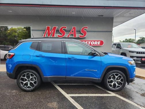 Hydro Blue Pearlcoat 2025 Jeep Compass Limited