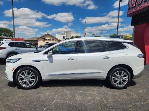 White Frost Tricoat 2023 Buick Enclave Premium AWD