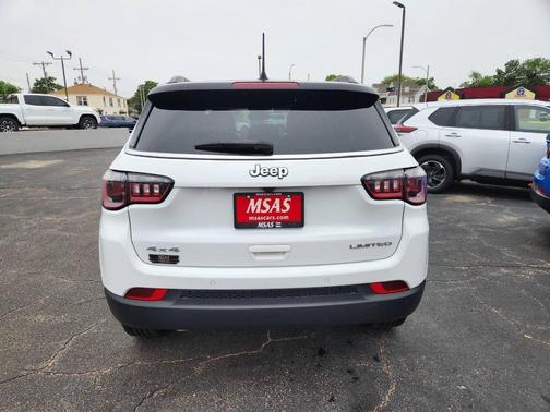 Bright White Clearcoat 2025 Jeep Compass Limited