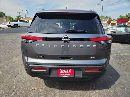 Gun Metallic 2025 Nissan Pathfinder SV 4WD