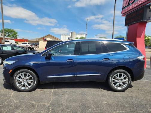 Emperor Blue Metallic 2023 Buick Enclave Essence AWD