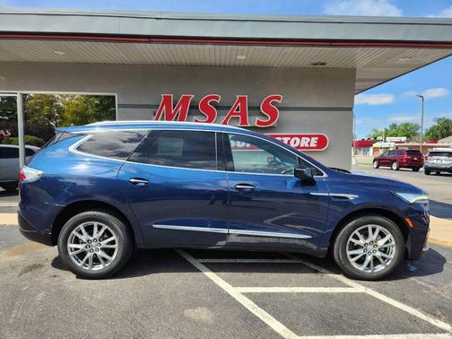 Emperor Blue Metallic 2023 Buick Enclave Essence AWD