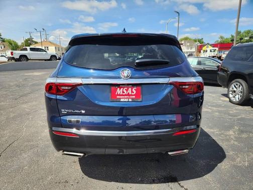Emperor Blue Metallic 2023 Buick Enclave Essence AWD
