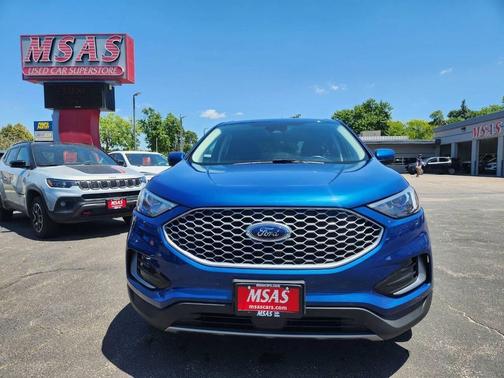 Atlas Blue 2024 Ford Edge SEL