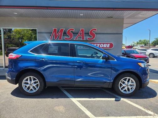 Atlas Blue 2024 Ford Edge SEL