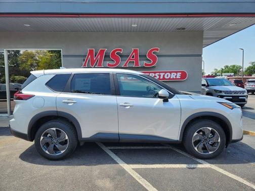 Brilliant Silver Metallic 2025 Nissan Rogue SV