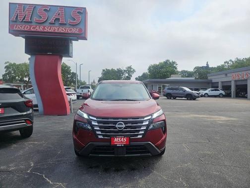 Scarlet Ember Tintcoat 2025 Nissan Rogue SV