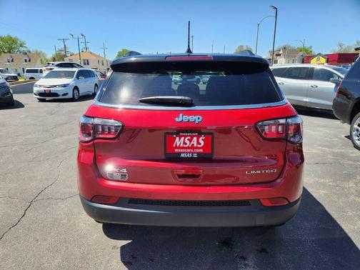 Red Hot Pearlcoat 2025 Jeep Compass Limited