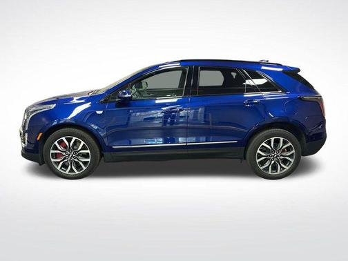Opulent Blue Metallic 2024 Cadillac XT5 Sport