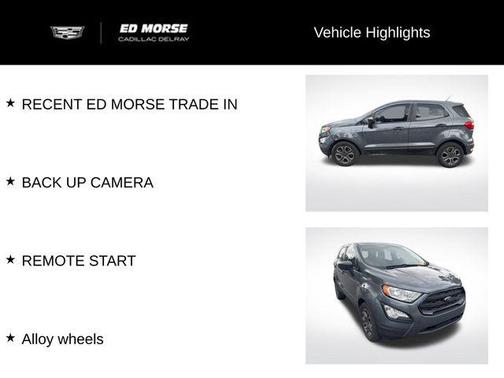 2019 Ford EcoSport S