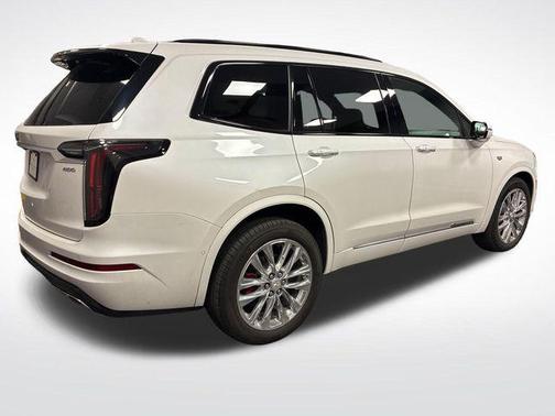Crystal White Tricoat 2023 Cadillac XT6 Sport AWD