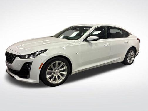 Summit White 2021 Cadillac CT5 Luxury RWD