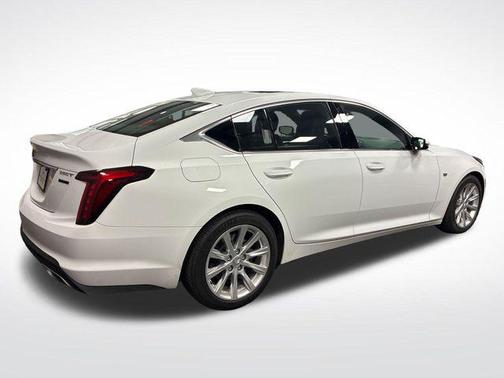 Summit White 2021 Cadillac CT5 Luxury RWD