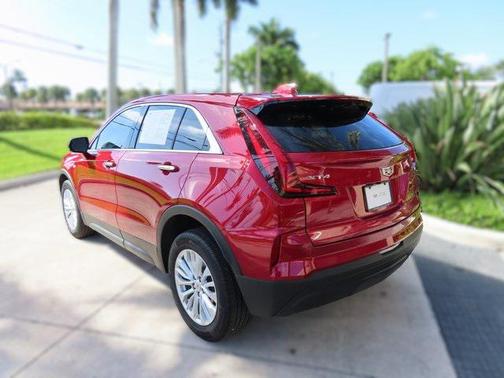 Radiant Red Tintcoat 2024 Cadillac XT4 Luxury