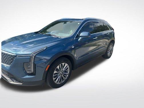 Deep Sea Metallic 2024 Cadillac XT4 Premium Luxury