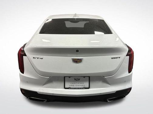 Summit White 2024 Cadillac CT4 Luxury