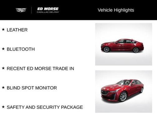 Red Obsession Tintcoat 2020 Cadillac CT5 Premium Luxury RWD