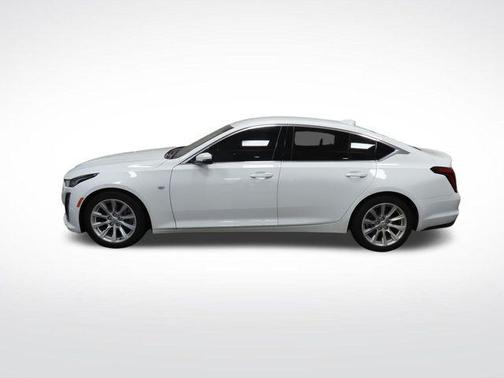 Summit White 2021 Cadillac CT5 Luxury RWD