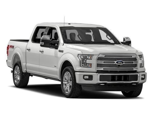White Platinum Metallic Tri-Coat 2017 Ford F-150 Platinum