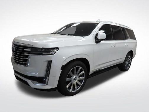 Crystal White Tricoat 2022 Cadillac Escalade Premium Luxury Platinum