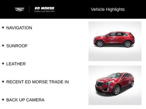 Radiant Red Tintcoat 2023 Cadillac XT5 Premium Luxury