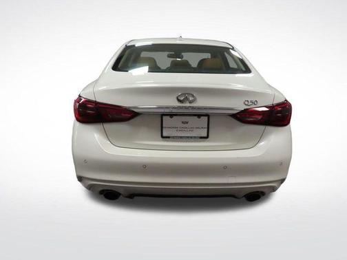 Majestic White 2023 INFINITI Q50 3.0t LUXE